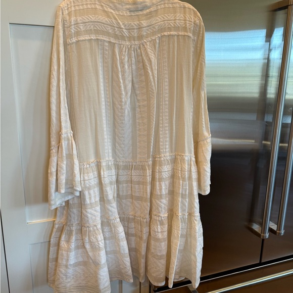 Soleil Blue Devotion Twins Ivory Ella Dress - Picture 5 of 5